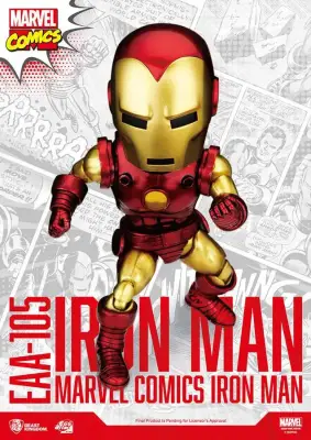 Figurine egg attack act classic iron man